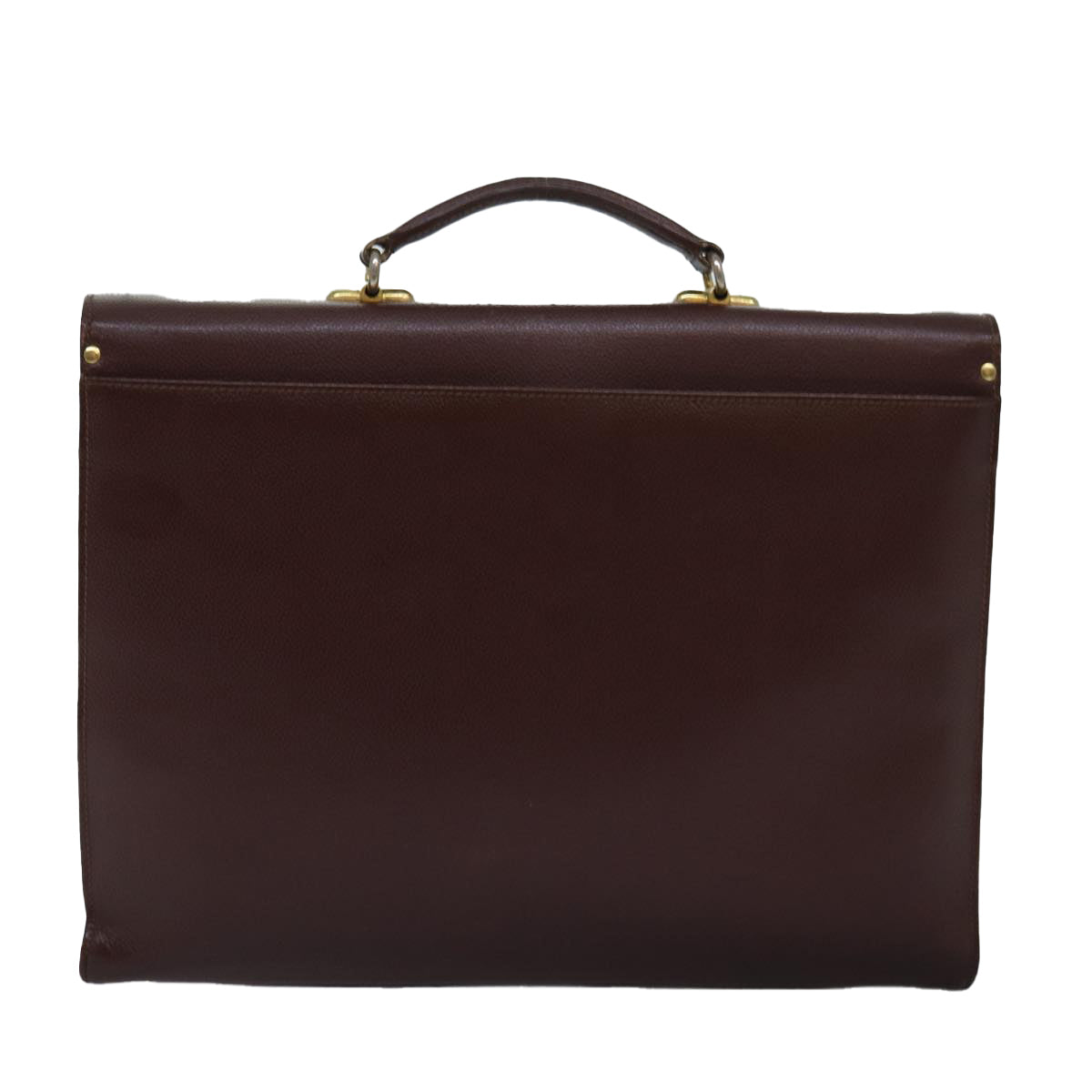 Burberry Luxury ss Hand Bag Auth Bs14914 Leather Brown Travel Bag
