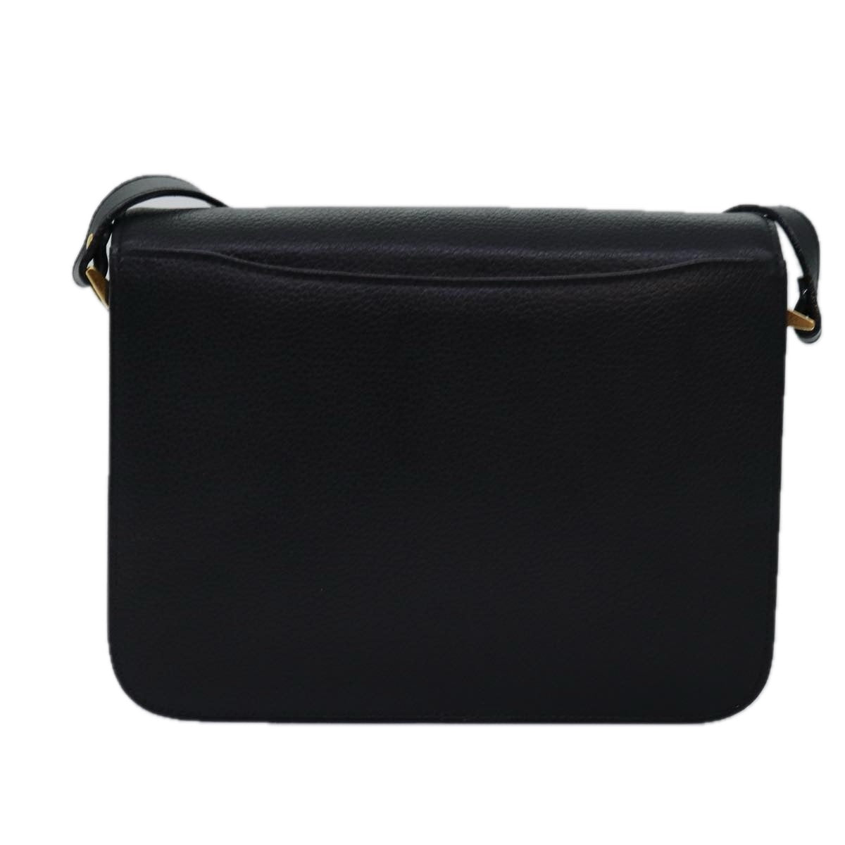 Burberry Luxury ss Shoulder Bag Auth Bs15151 Leather Black