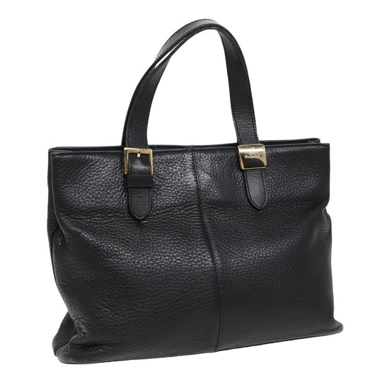 Burberry Luxury ss Hand Bag Auth Bs15308 Leather Black Travel Bag