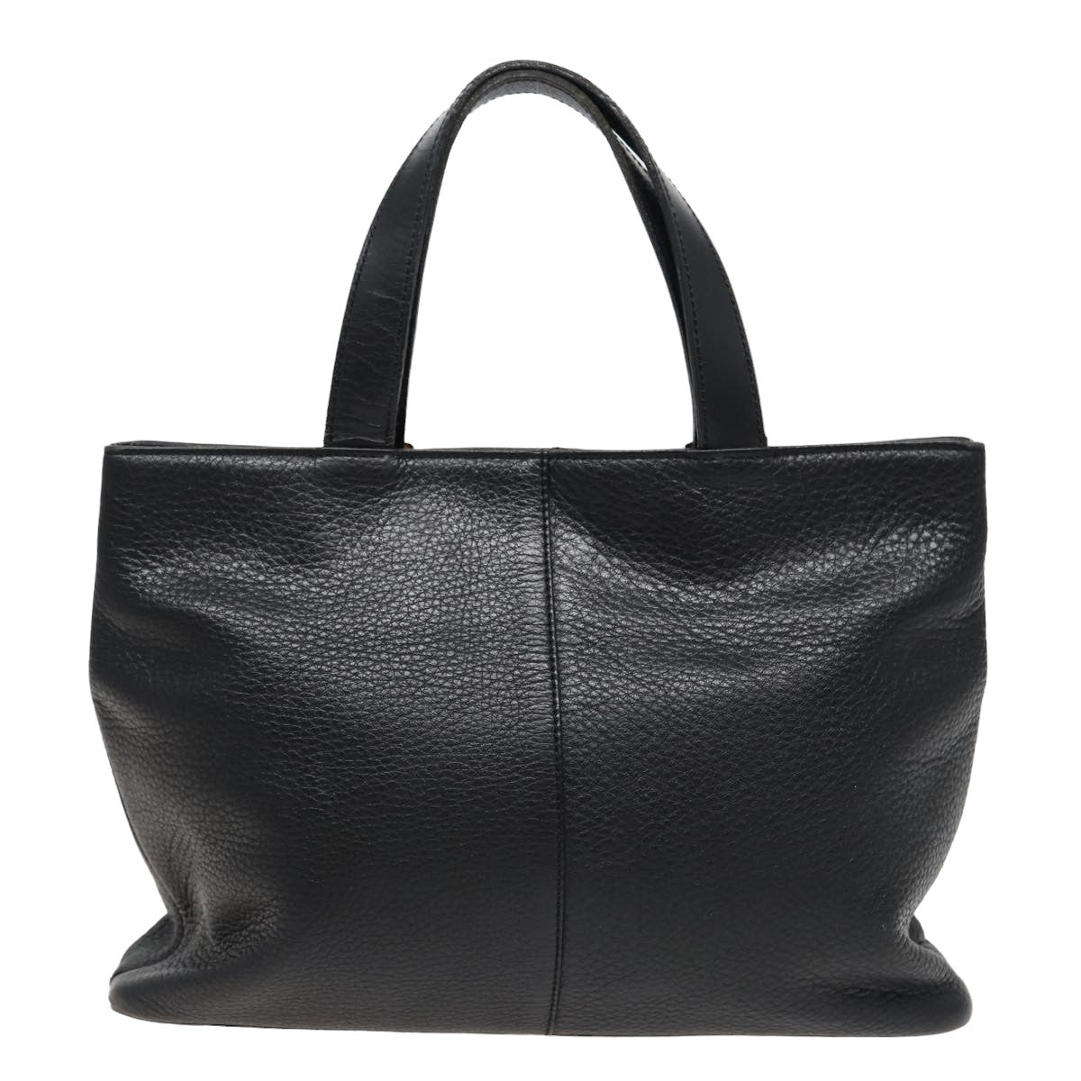 Burberry Luxury ss Hand Bag Auth Bs15308 Leather Black Travel Bag