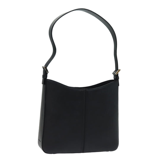 Burberry Luxury Shoulder Bag Auth Bs15614 Leather Black