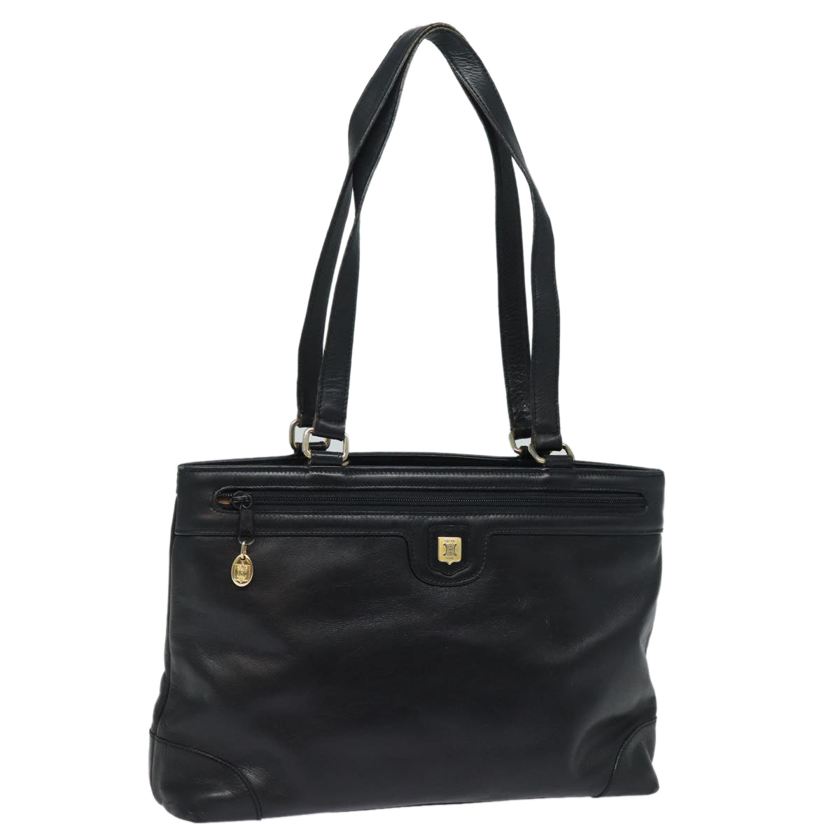 Luxury Tote Bag Leather Black