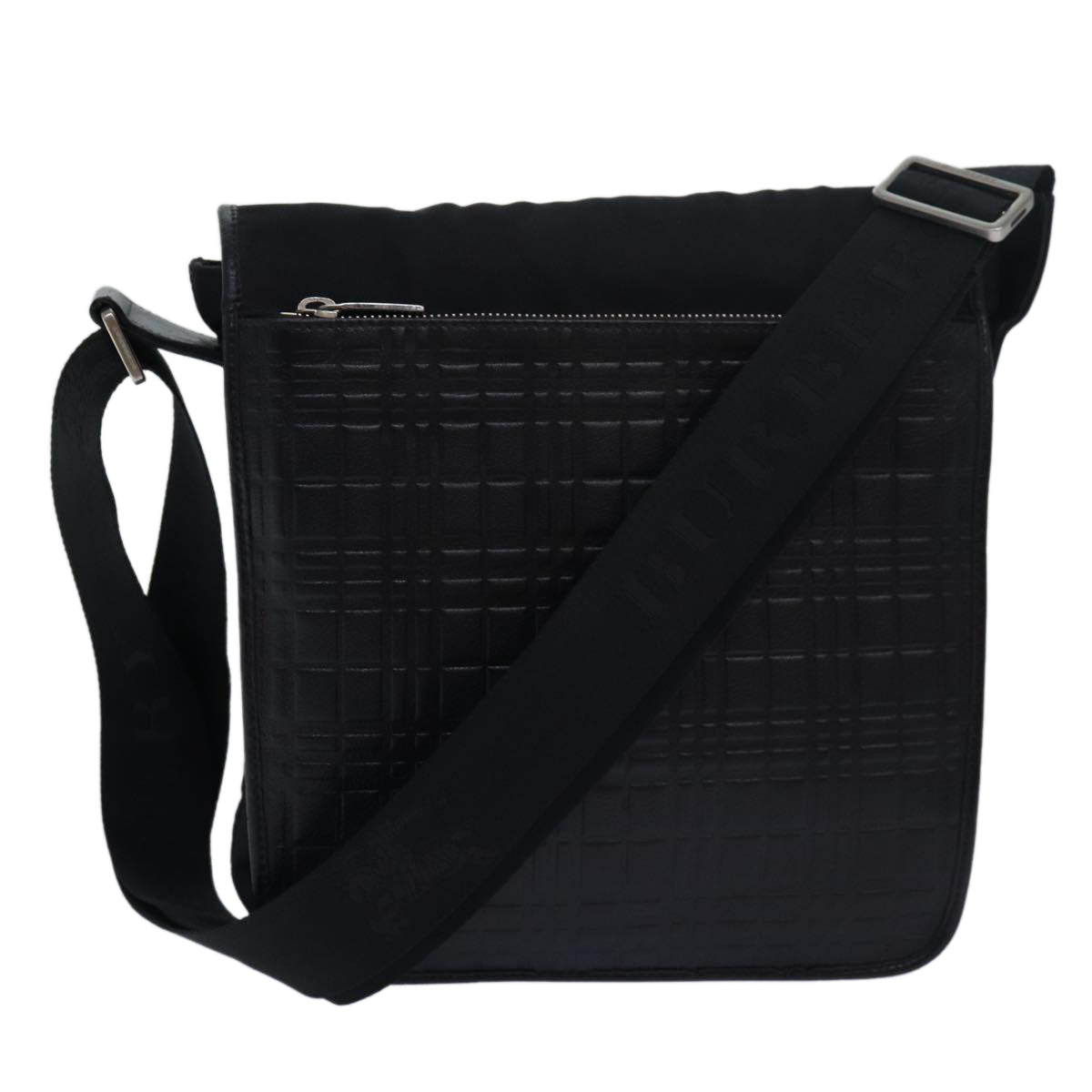 Burberry Luxury Shoulder Bag Auth Bs15733 Nylon Black