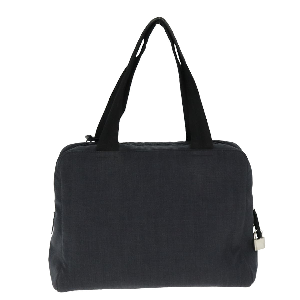 Prada Sports Hand Bag Auth Nylon Gray Travel Bag
