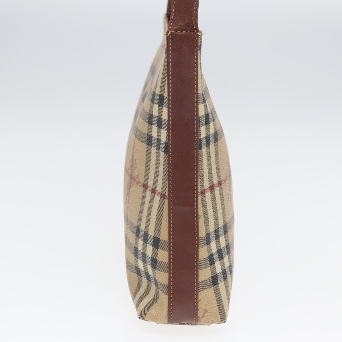 Burberry Luxury Nova Check Shoulder Bag Auth Bs16479 Canvas Beige