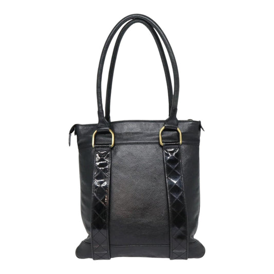 Burberry Luxury Shoulder Bag Auth Bs17314 Leather Black Gold