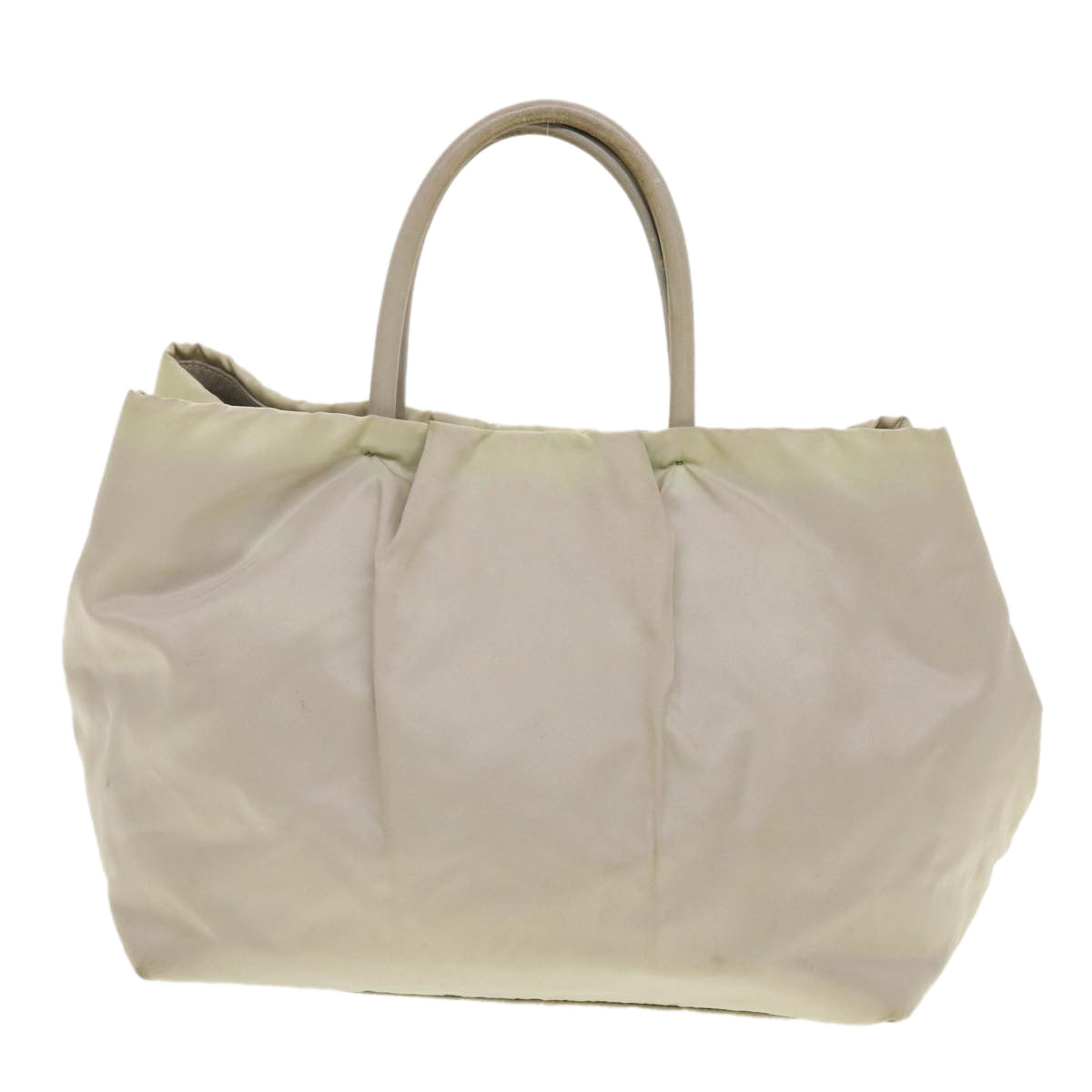 Prada Hand Bag Nylon Beige Travel Bag Nylon Beige Bs5442