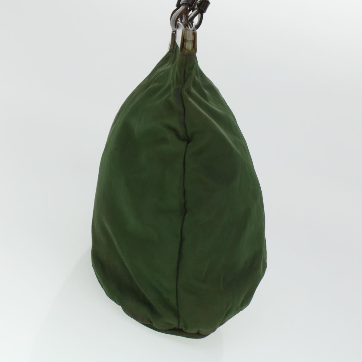 Prada Tote Bag Nylon Green Nylon Green Bs5745