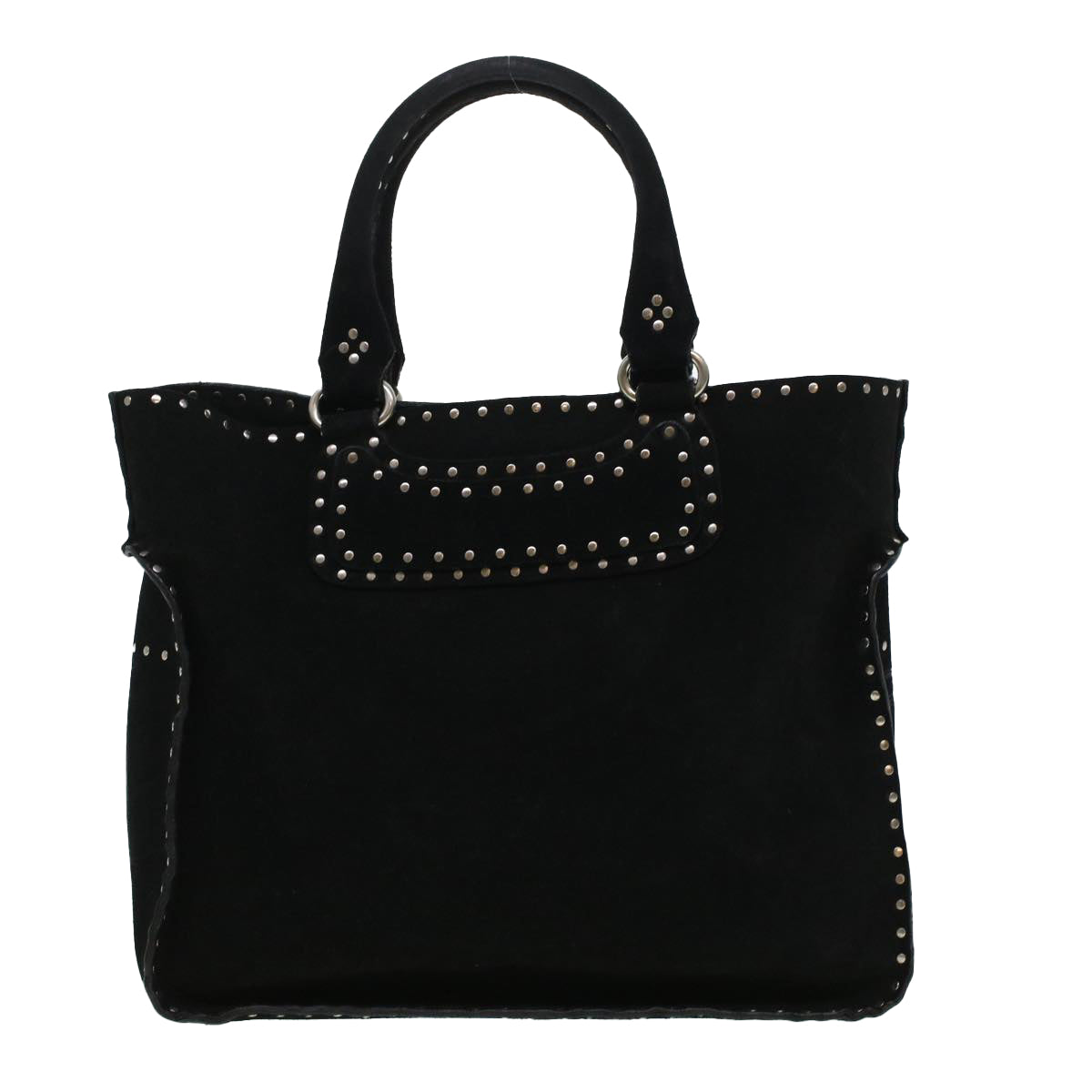 Luxury Hand Bag Suede Black Travel Bag