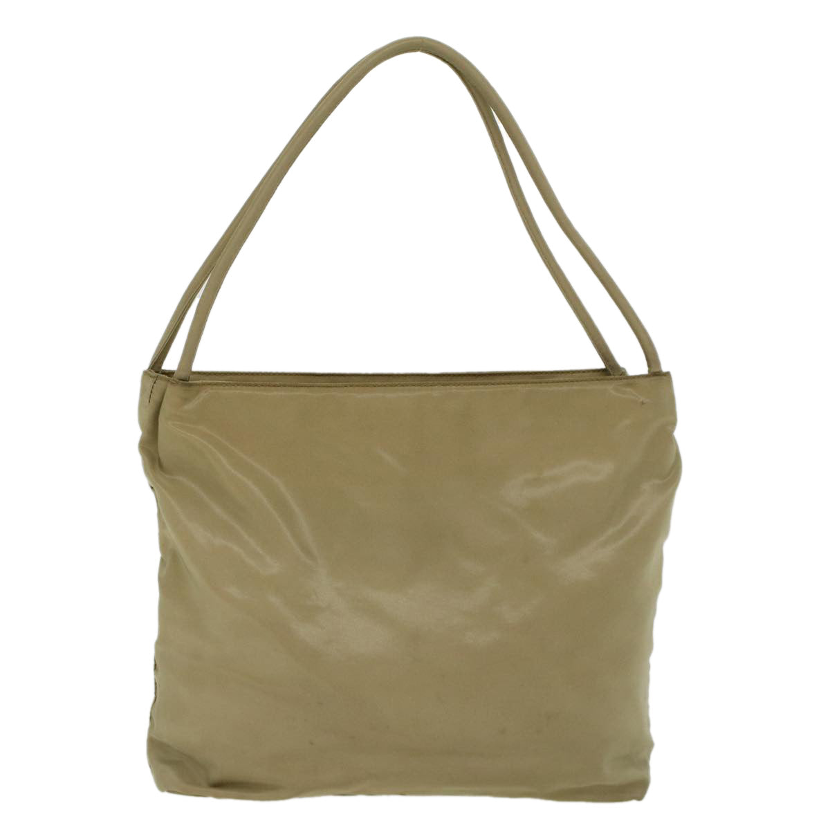 Prada Shoulder Bag Khaki Nylon Nylon Khaki Bs6125