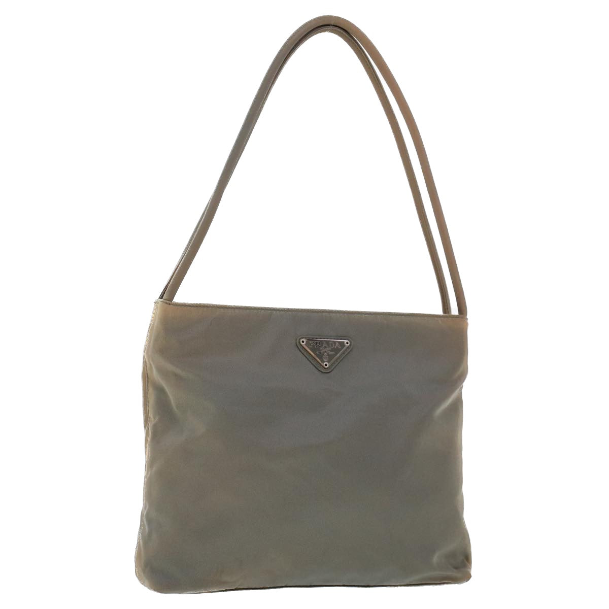 Prada Shoulder Bag Nylon Gray Nylon Gray Bs6399
