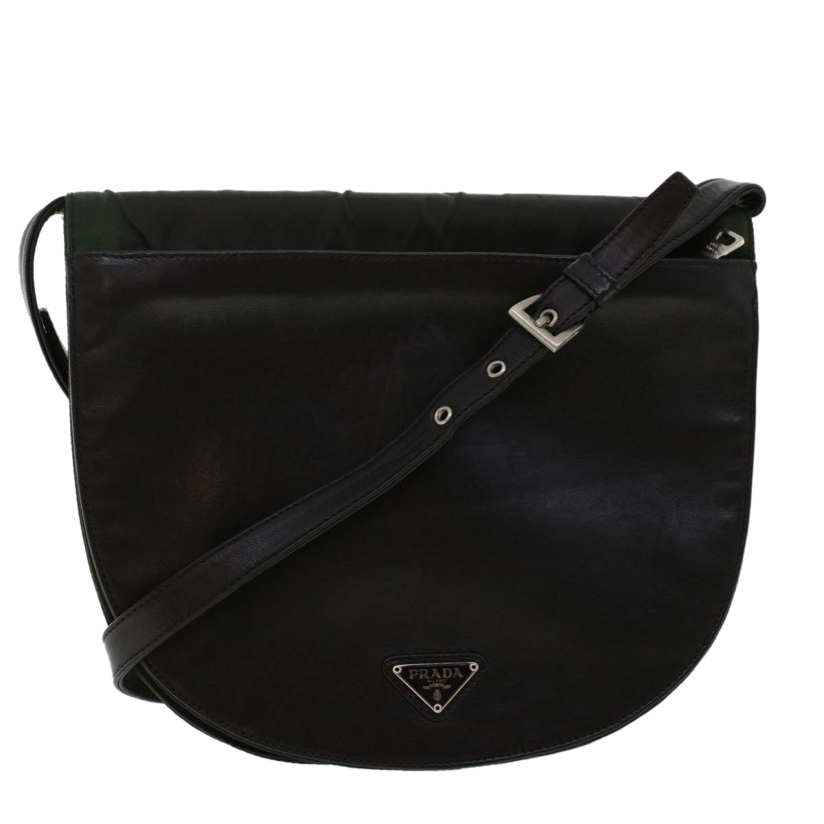 Prada Shoulder Bag Nylon Green