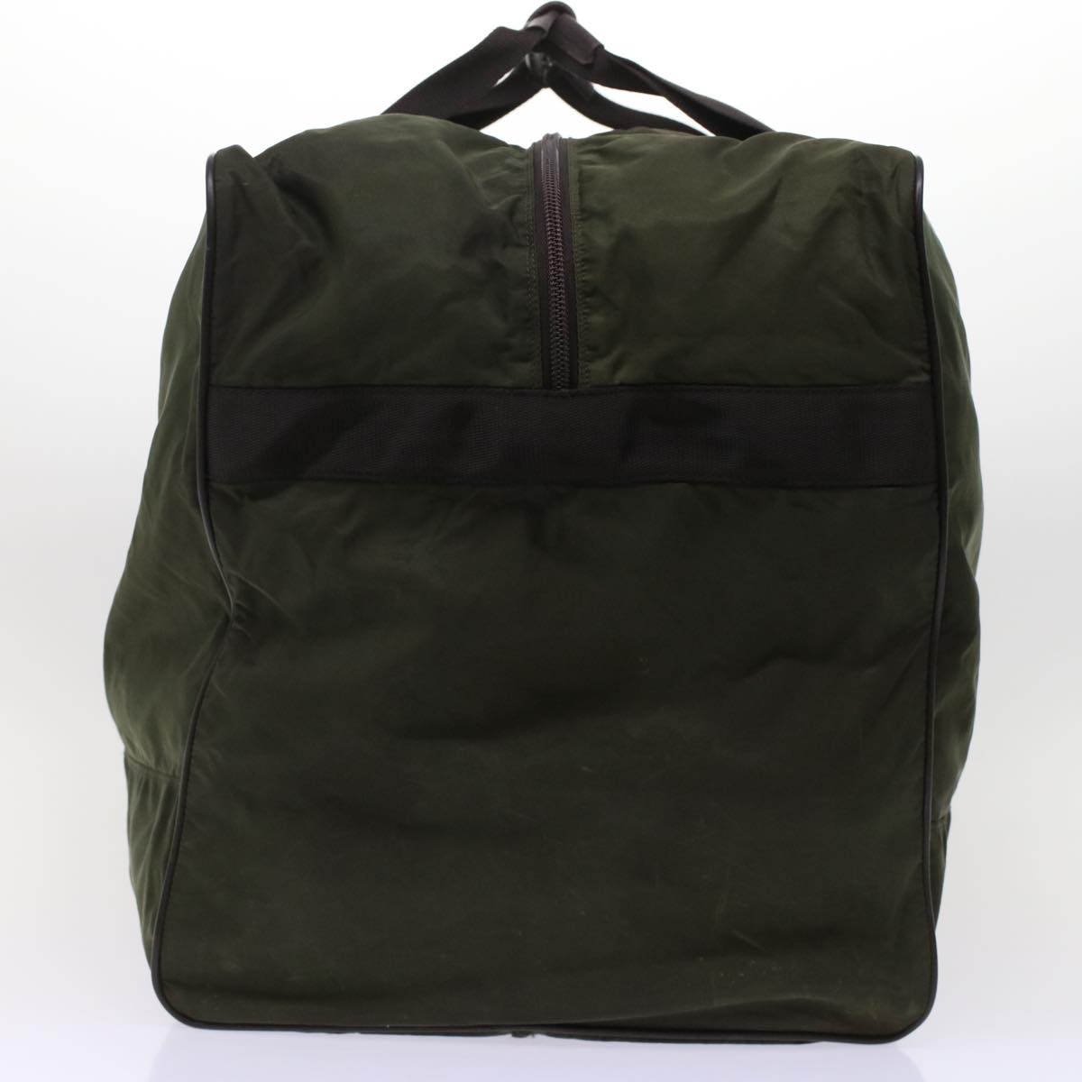 Prada Boston Bag Nylon Green Travel Bag Nylon Green Bs6934