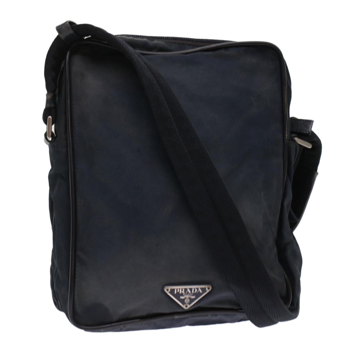 Prada Shoulder Bag Nylon Navy