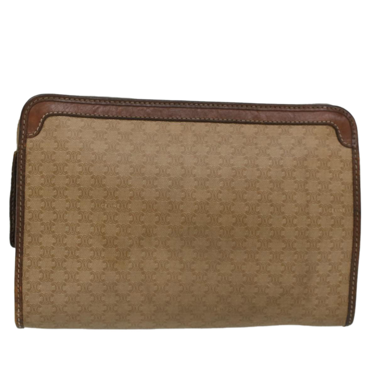 Luxury Macadam Clutch Bag Leather Canvas