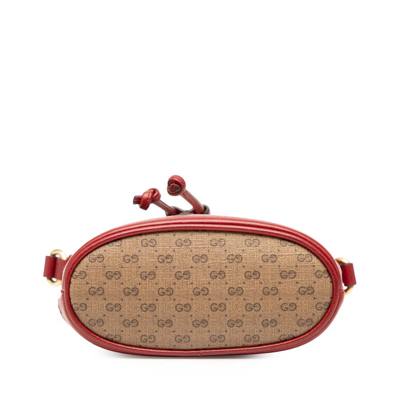Gucci Doraemon Supreme Pvc Bag Mini Bucket Bucket Bag