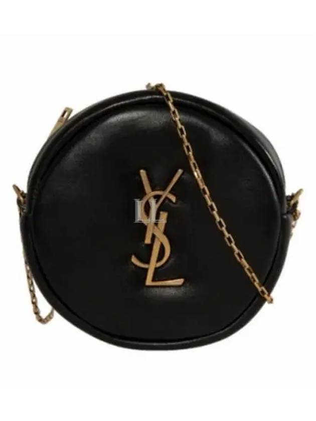 YSL Saint Laurent Luxury Trending Round Pillow Cross Bag Black Travel Bag Cx7 1000 6