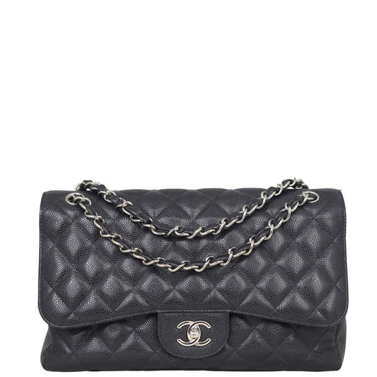 Chanel Classic Double Jumbo Lambskin SH Handbag Flap