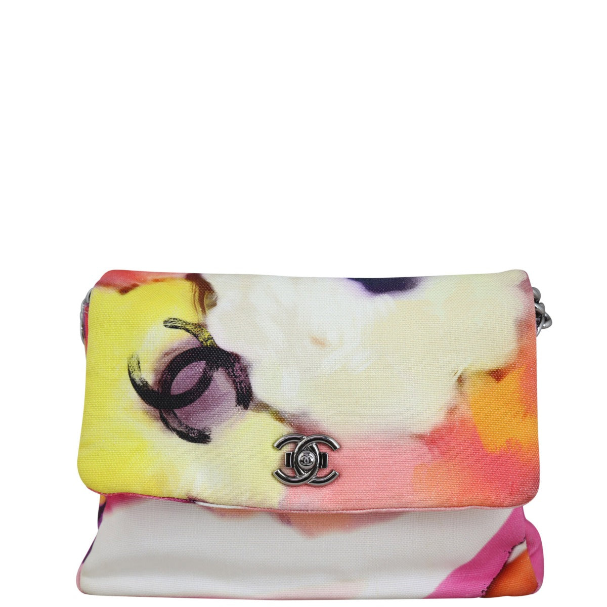 Chanel Flower Power Messenger Bag Canvas