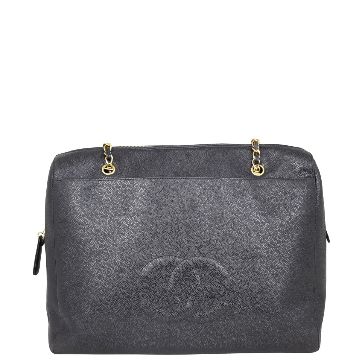 Chanel CC Timeless Zip Tote Large Tote Bag