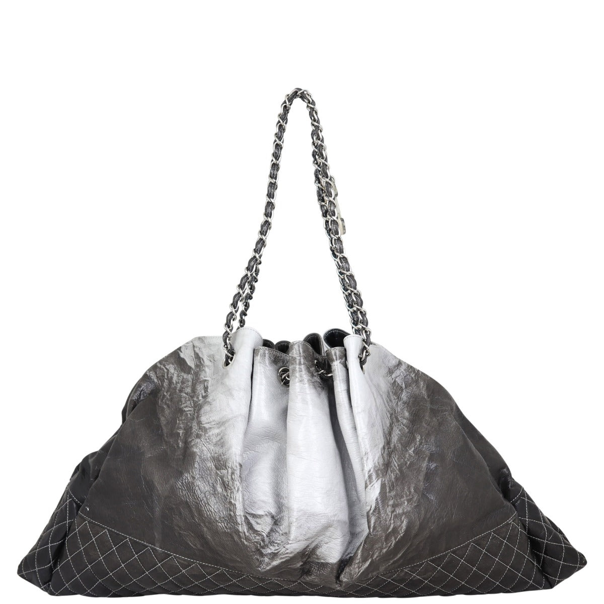 Chanel Melrose Degrade Cabas Tote Patent Tote Bag