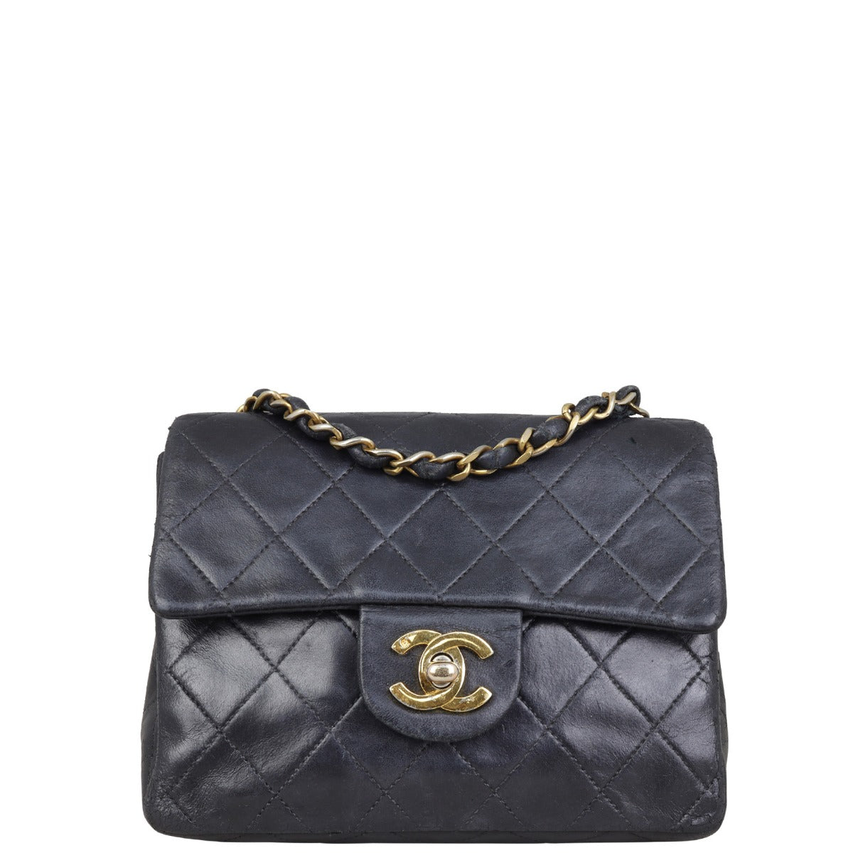 Chanel Classic Square GHW Handbag Mini Flap Mini Bag