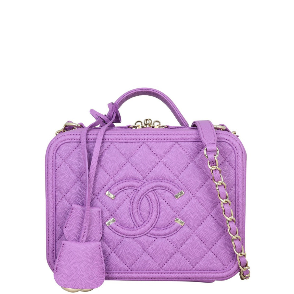 Chanel Filigree Vanity Handbag Medium