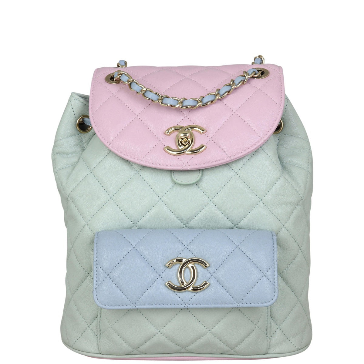 Chanel Duma Drawstring Backpack Jewelry