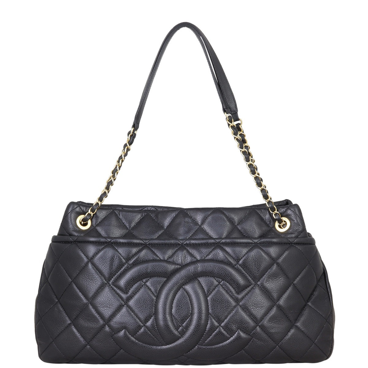 Chanel CC Timeless Shopping Tote Black Tote Bag