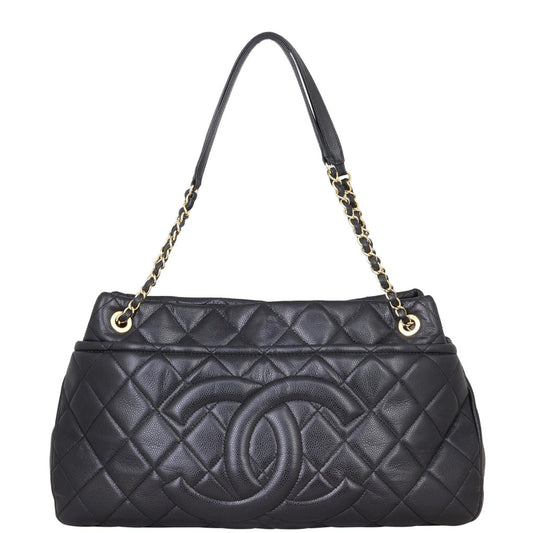 Chanel CC Timeless Shopping Tote Black Tote Bag