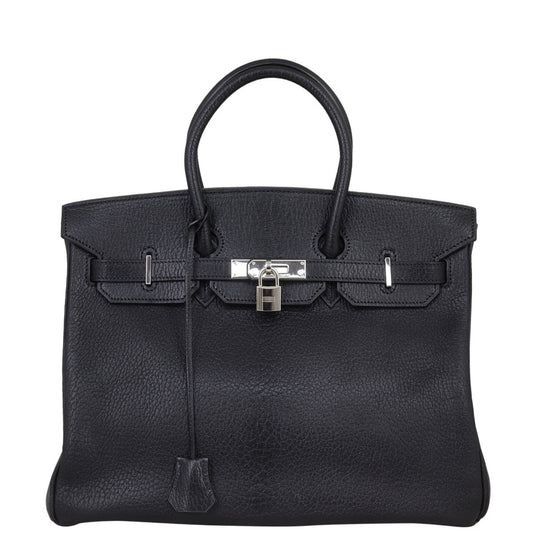 Hermes Birkin Chevre De Coromandel Handbag Travel Bag