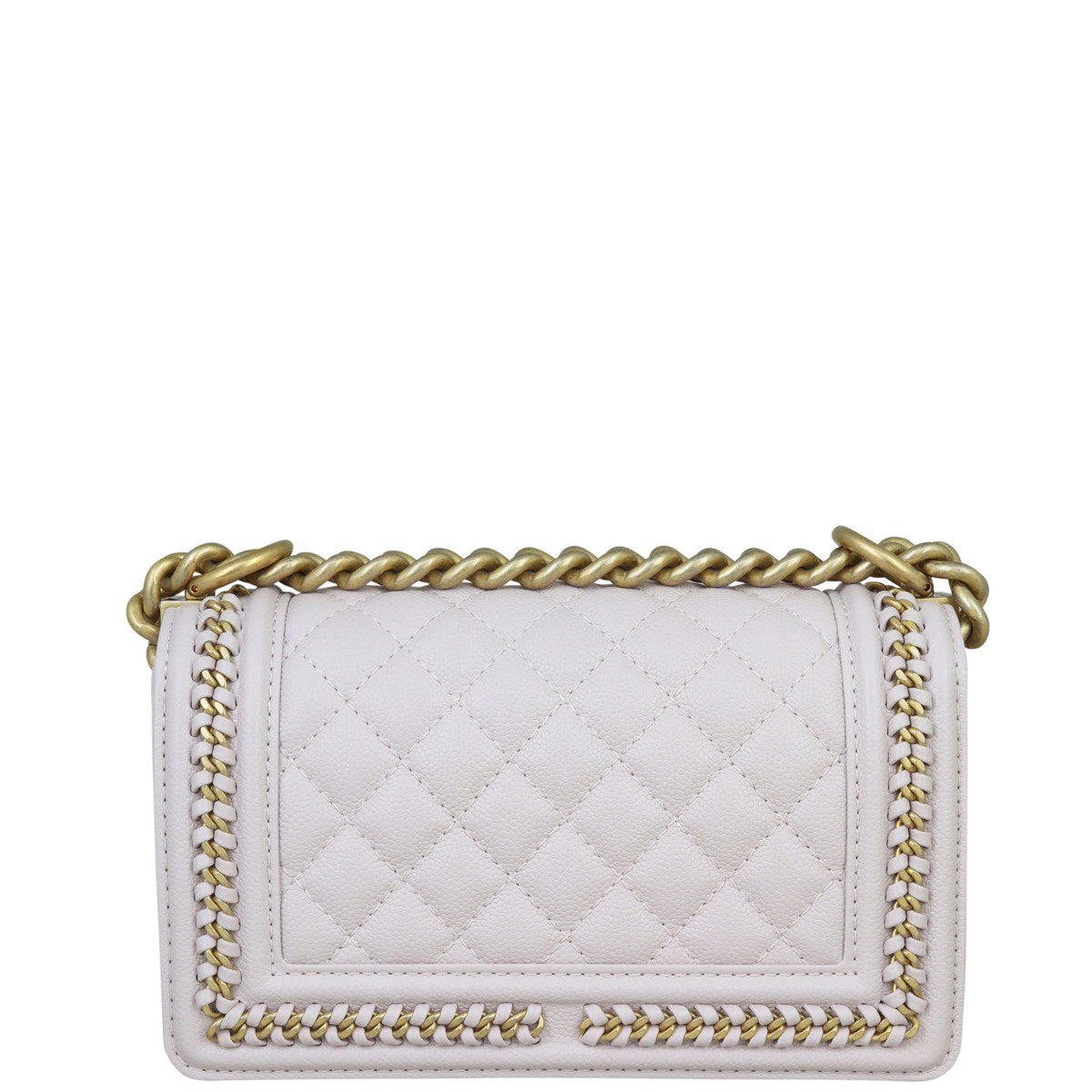 Chanel Boy Around Handbag Small Chain