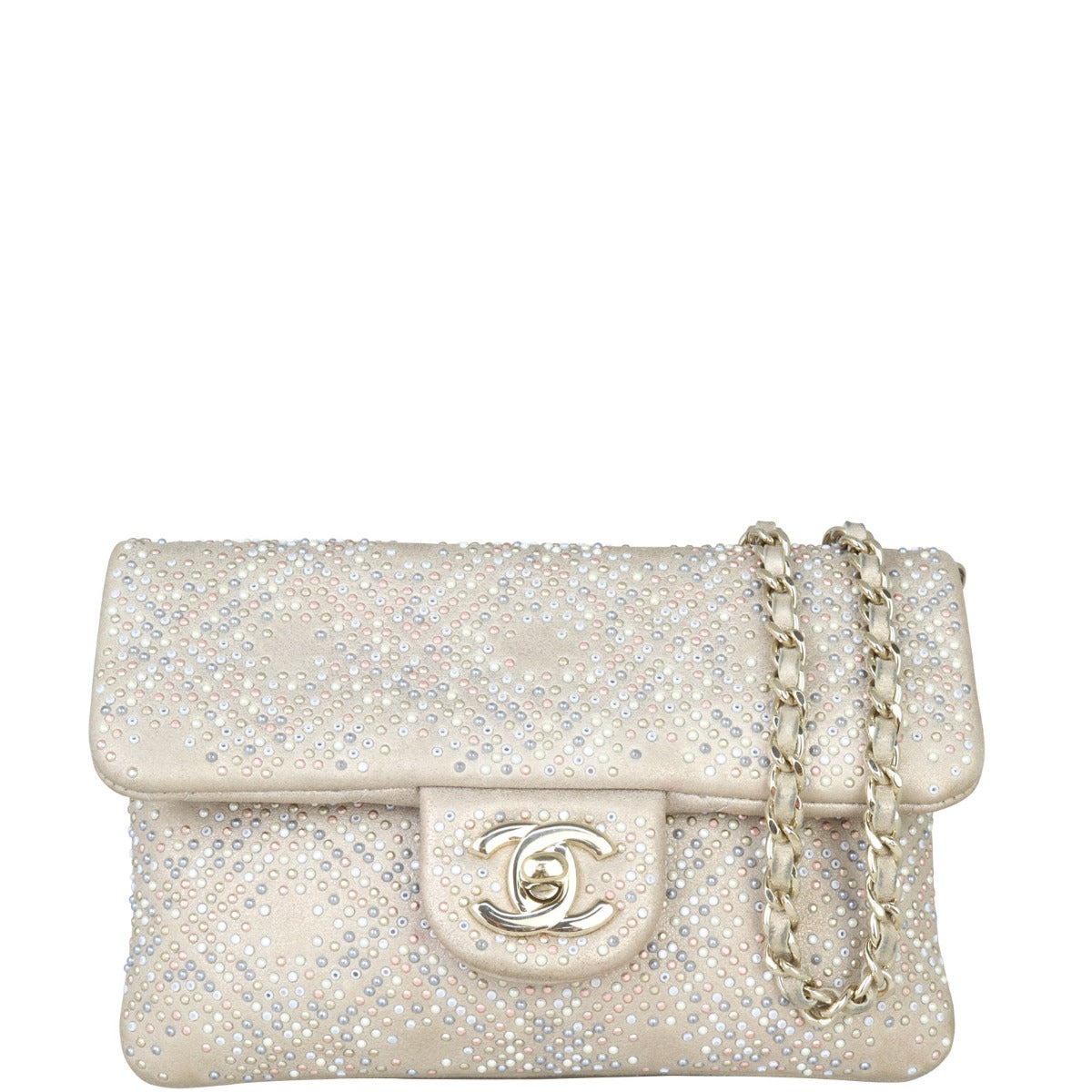 Chanel CC Beaded Bag Mini Flap Mini Bag Flap Bag010322