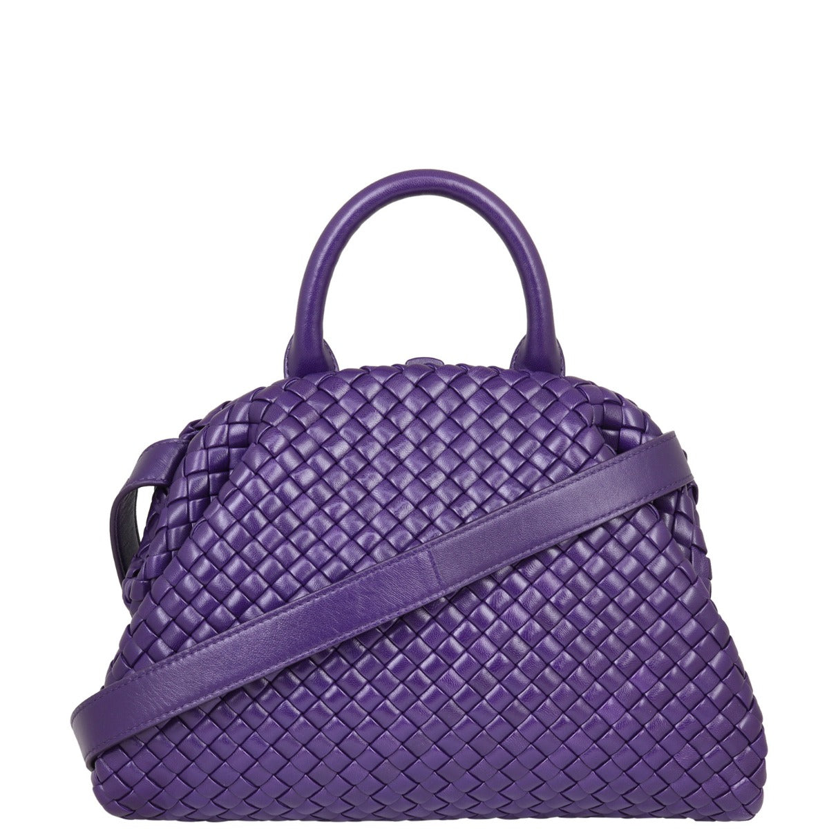 Bottega Veneta Intrecciato Top Handle Bag Small Shoulder Bag