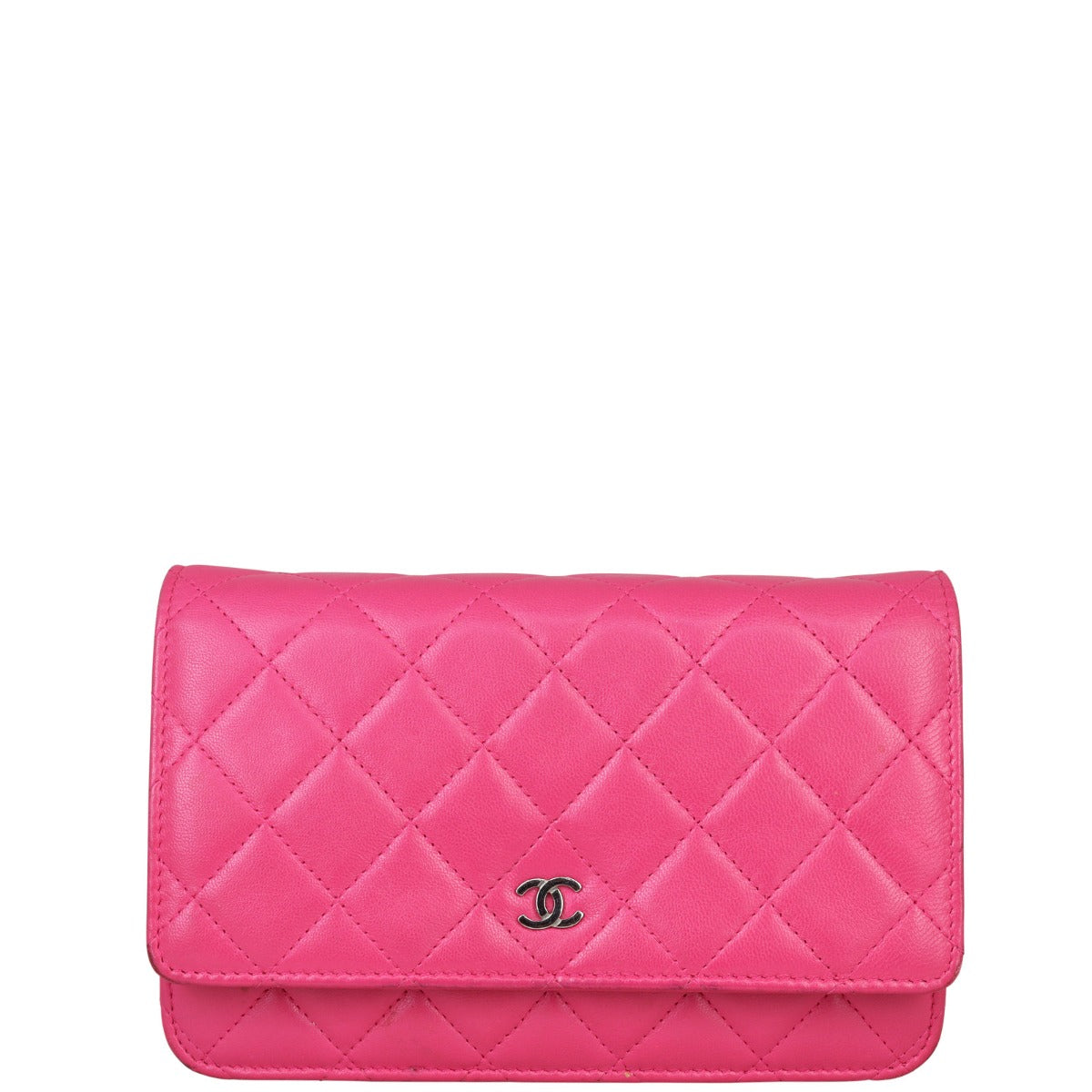 Chanel Classic Wallet on Hot Handbag Pink Chain