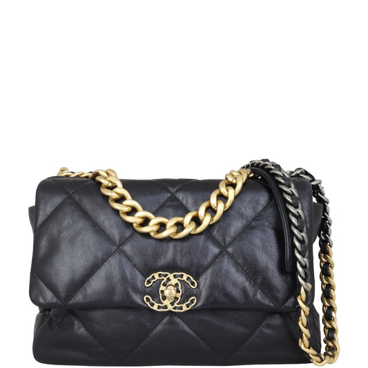 Chanel 19 Bag Black Large Handbag