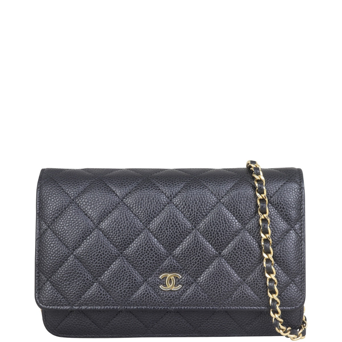 Chanel Classic Wallet on 22 Series Handbag Chain