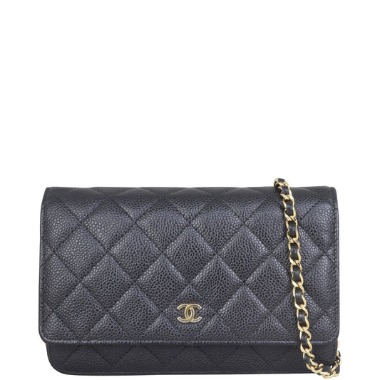 Chanel Classic Wallet on 22 Series Handbag Chain