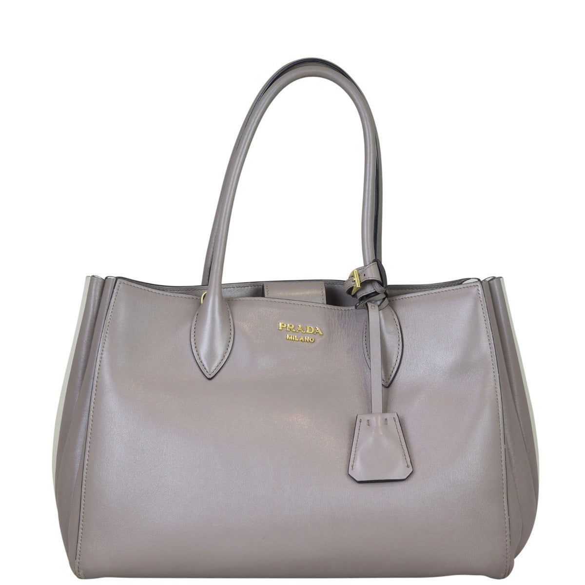 Prada City Calf Bibliotheque Bag Travel Bag