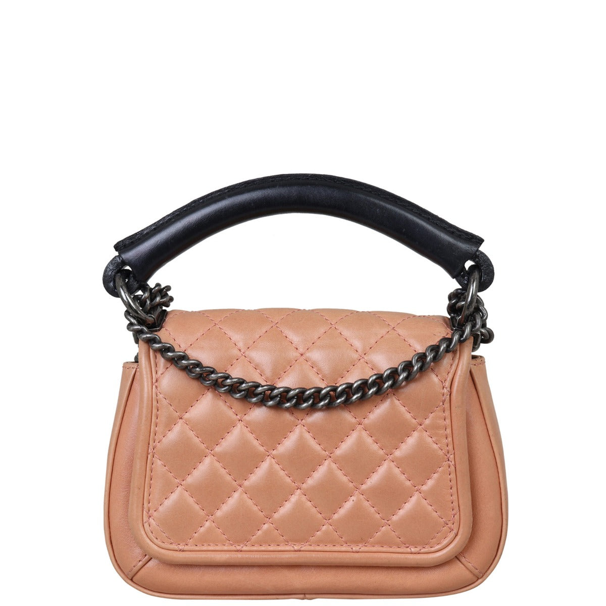 Chanel Prestige Top Handle Bag Small Flap Handbag