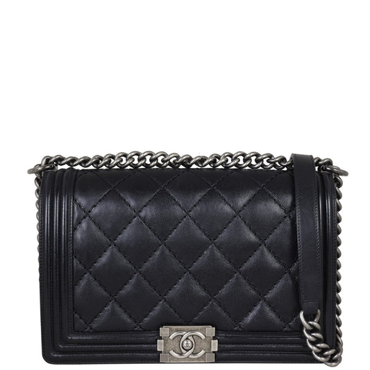 Chanel Boy Double Stitch New Handbag Medium