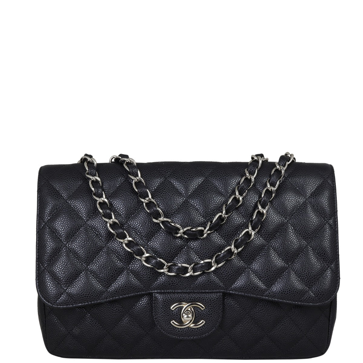 Chanel Classic Single Jumbo 13 Series Handbag Flap