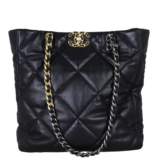 Chanel 19 Shopping Tote Tote Bag