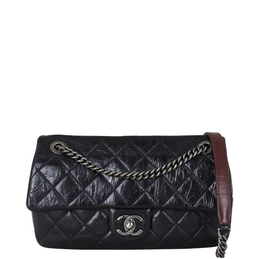 Chanel CC Duo Colour Bag Flap Handbag