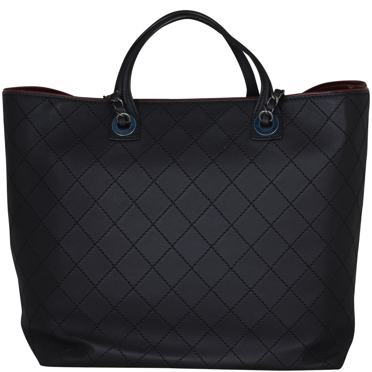 Chanel CC Charm Two Way Shopping Tote Tote Bag