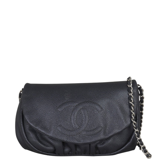 Chanel Half Moon Wallet on Handbag Chain
