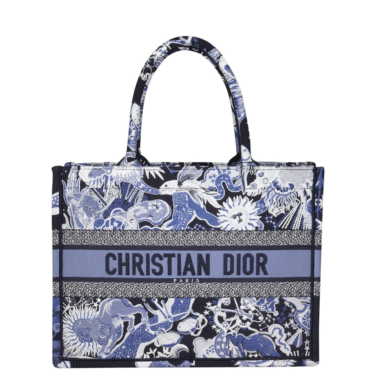 Dior Zodiac Fantastico Book Tote Handbag Medium Tote Bag