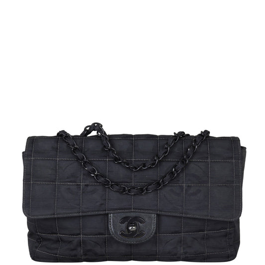 Chanel Travel Ligne Bag Flap Travel Bag