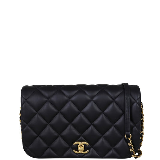 Chanel Nailed CC Full Bag Flap Handbag