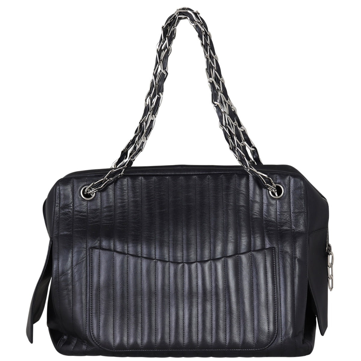 Chanel Vertical Quilt Camera Bag Handbag